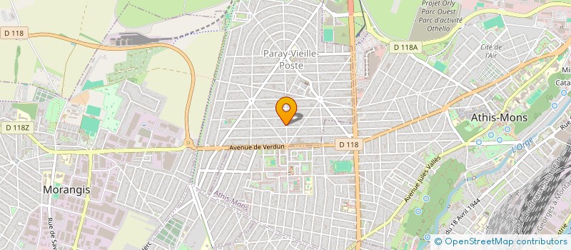 localisation de l'entreprise SPORTS LOCATION & ADVICES  PARAY-VIEILLE-POSTE