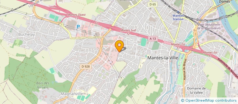 localisation de l'entreprise SPORTS LOISIRS  MAGNANVILLE