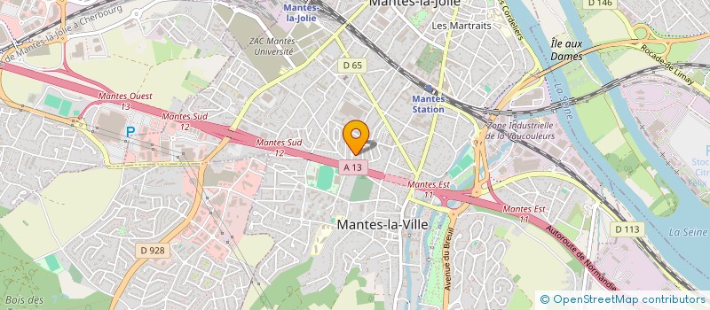 localisation de l'entreprise SPORTS&LOISIRS  MANTES-LA-VILLE