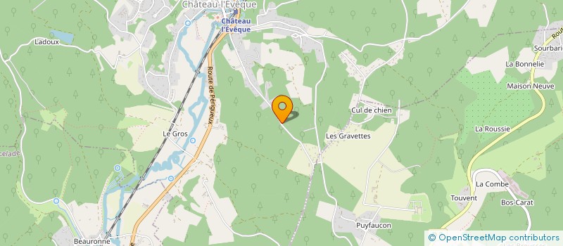 localisation de l'entreprise SPORTS LOISIRS CASTELEVEQUOIS  CHATEAU-L'EVEQUE