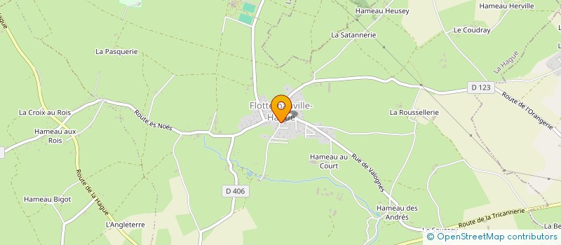 localisation de l'entreprise SPORTS LOISIRS CULTURE FLOTTEMANVILLE  LA HAGUE