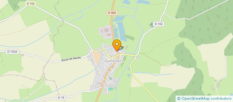 localisation de l'entreprise SPORTS LOISIRS DAMVILLOIS  DAMVILLERS