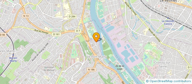 localisation de l'entreprise SPORTS LOISIRS ET CULTURE POUR TOUS  LE PORT-MARLY