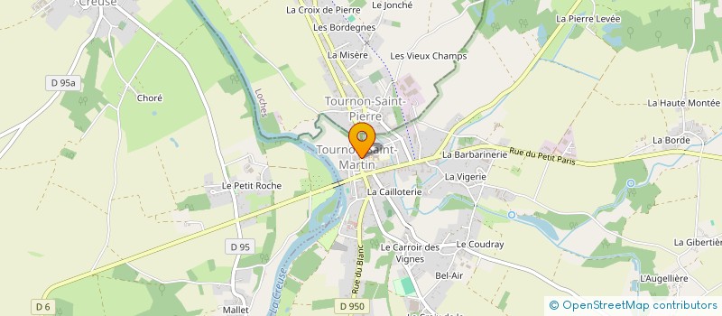 localisation de l'entreprise SPORTS LOISIRS ET CULTURE TOURNONAIS à TOURNON-SAINT-MARTIN