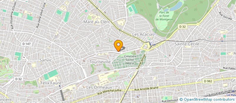 localisation de l'entreprise SPORTS, LOISIRS ET DETENTE POUR TOUS à OCTEVILLE-SUR-MER