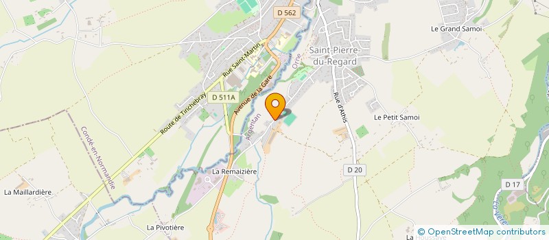 localisation de l'entreprise SPORTS LOISIRS PETRUVIENS à SAINT-PIERRE-DU-REGARD
