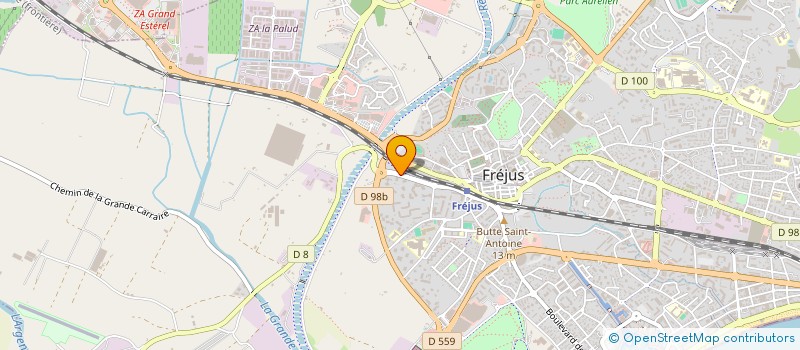 localisation de l'entreprise SPORTS LOISIRS REGION à FREJUS