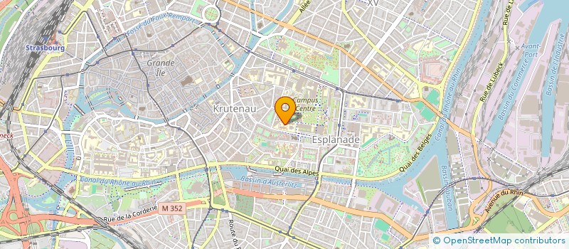 localisation de l'entreprise SPORTS LOISIRS SENIORS à STRASBOURG