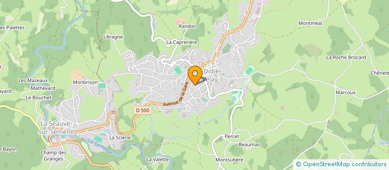 localisation de l'entreprise SPORTS LOISIRS VACANCES DESIDERIENS à SAINT-DIDIER-EN-VELAY