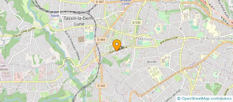 localisation de l'entreprise SPORTS LUMIERES à LYON