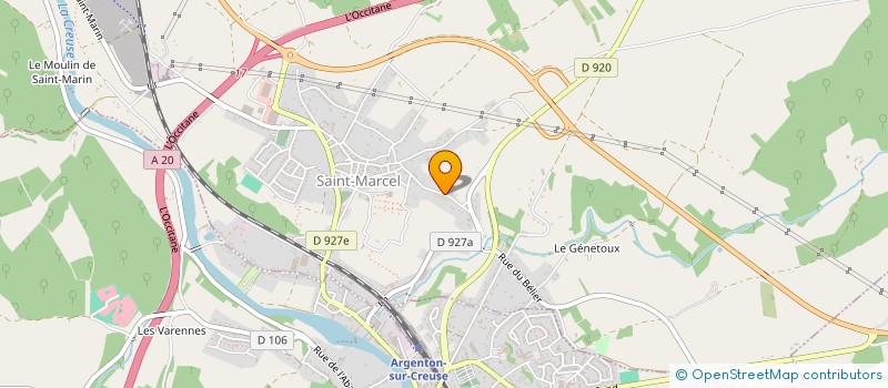 localisation de l'entreprise SPORTS MALADIE PARKINSON EVENEMENTS à SAINT-MARCEL