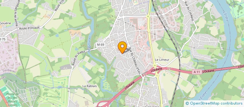 localisation de l'entreprise SPORTS MEDIA  LA CHAPELLE-SUR-ERDRE