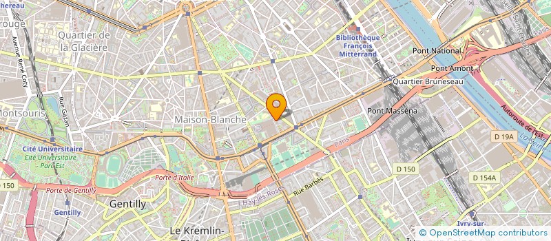 localisation de l'entreprise SPORTS MEDIAS INVEST à PARIS