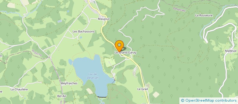 localisation de l'entreprise SPORTS NATURE DEVESSET à DEVESSET