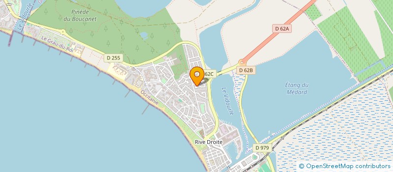 localisation de l'entreprise SPORTS NAUTIQUES GRAU DU ROI à LE GRAU DU ROI