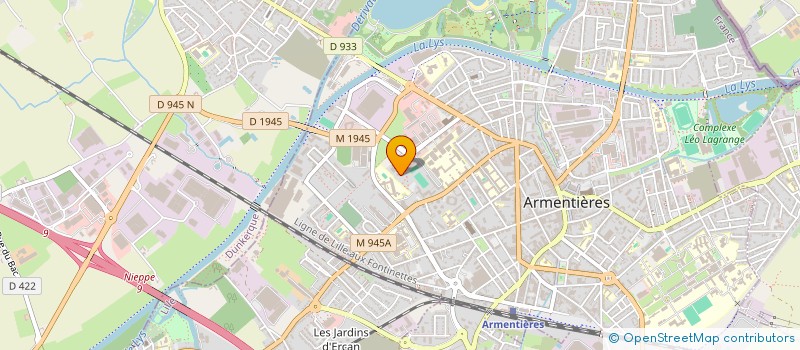 localisation de l'entreprise SPORTS OUVRIERS ARMENTIEROIS NATATION à ARMENTIERES