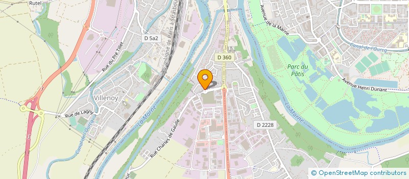localisation de l'entreprise SPORTS PASSION à MEAUX