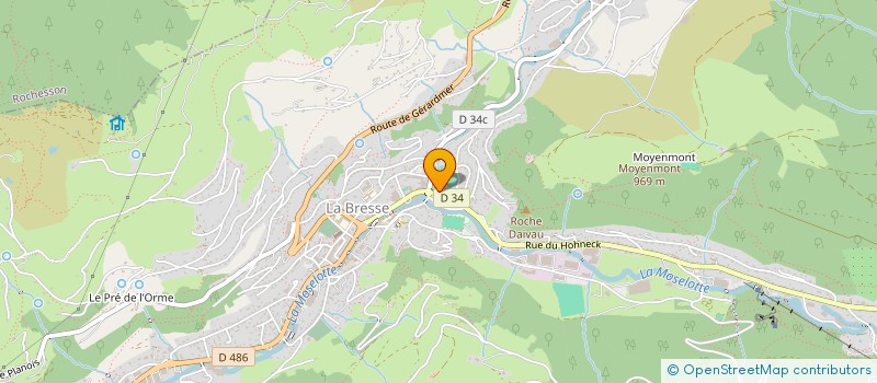 localisation de l'entreprise SPORTS PASSION II à LA BRESSE