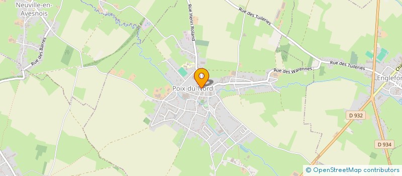 localisation de l'entreprise SPORTS PODEENS REUNIS  POIX-DU-NORD