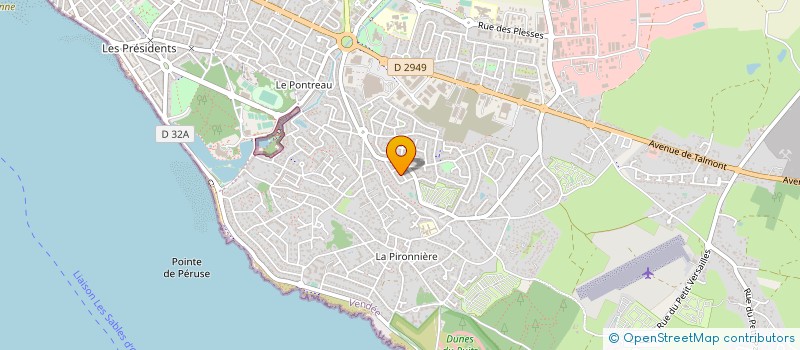 localisation de l'entreprise SPORTS SABLAIS à LES SABLES D'OLONNE