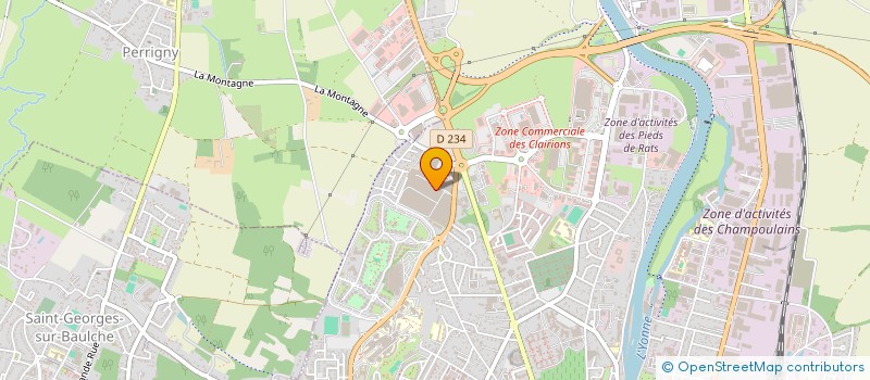 localisation de l'entreprise SPORTS SAINT JOSEPH OLYMPIQUE COLLEGE à AUXERRE