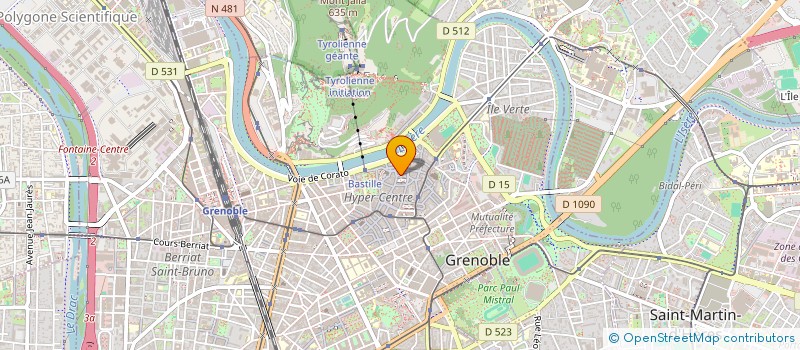 localisation de l'entreprise SPORTS-SHOW à GRENOBLE
