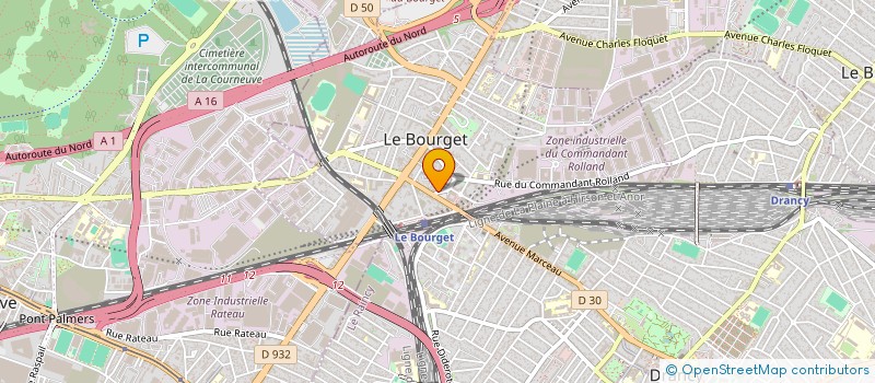localisation de l'entreprise SPORTS SOLS à LE BOURGET