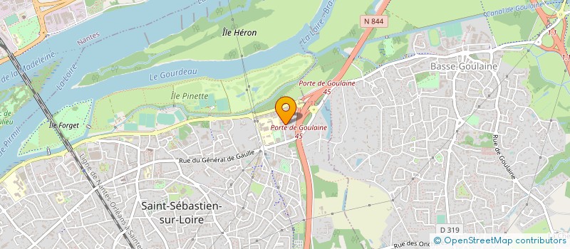 localisation de l'entreprise SPORTS SUD LOIRE à SAINT-SEBASTIEN-SUR-LOIRE