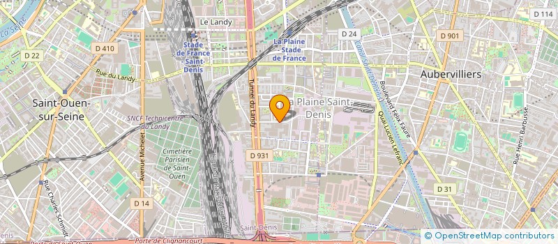 localisation de l'entreprise SPORTS TALENTS MANAGEMENT  SAINT-DENIS