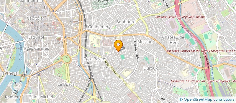 localisation de l'entreprise SPORTS VACANCES LOISIRS  TOULOUSE