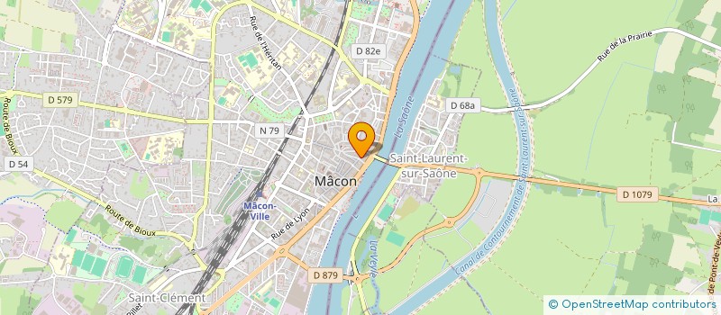 localisation de l'entreprise SPORTS VERCHERE à MACON