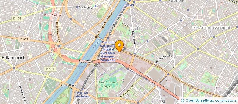 localisation de l'entreprise SPORTSCOTV à PARIS 15