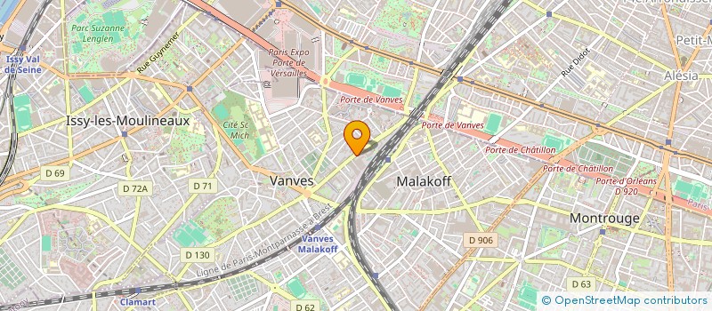 localisation de l'entreprise SPORTSHERPA SA  VANVES