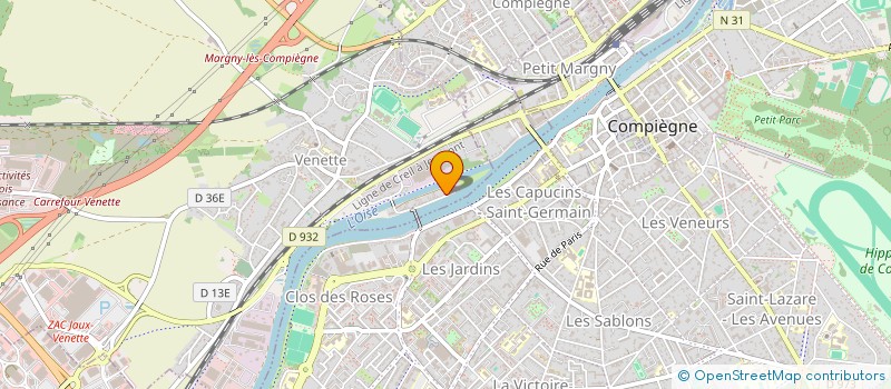 localisation de l'entreprise SPORTSSTRIKER  VENETTE