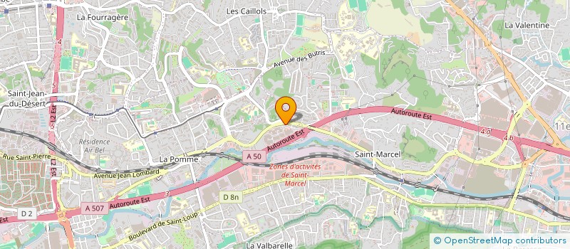 localisation de l'entreprise SPORTSWEAR MEDITERRANEE à MARSEILLE