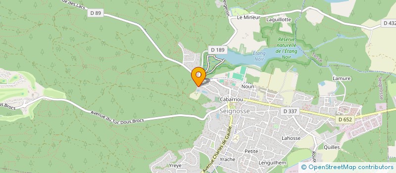 localisation de l'entreprise SPORTTECH STUDIOS  SEIGNOSSE