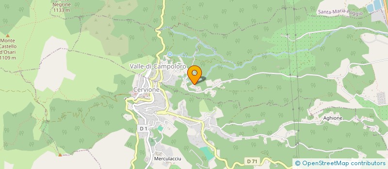 localisation de l'entreprise SPORTU MORIANINCU à CERVIONE