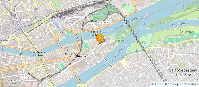 localisation de l'entreprise SPORTWO à NANTES