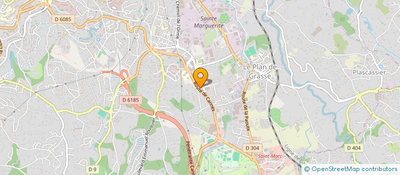 localisation de l'entreprise SPORTZ  GRASSE