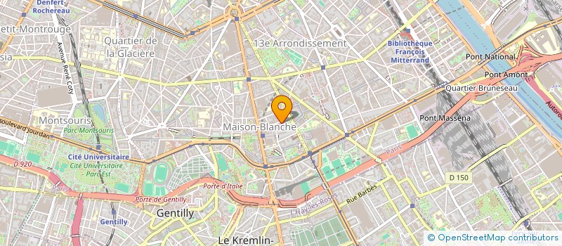 localisation de l'entreprise SPOT 13  PARIS