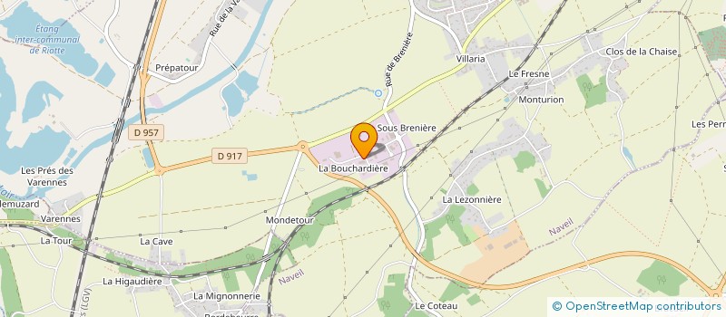 localisation de l'entreprise SPOT à NAVEIL