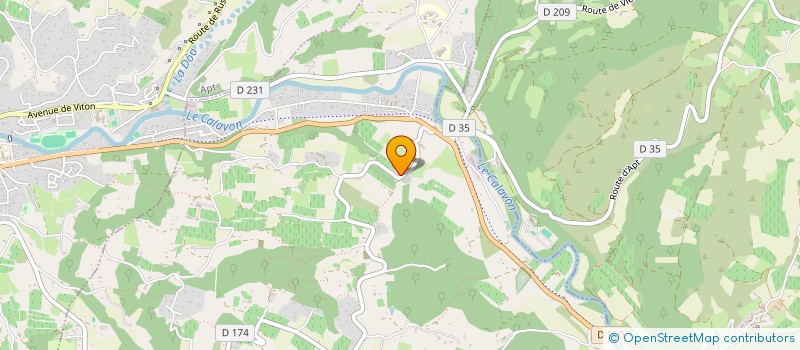 localisation de l'entreprise SPOT 798  SAIGNON