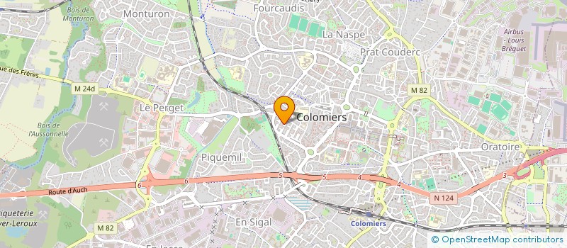 localisation de l'entreprise SPOT AIR à COLOMIERS