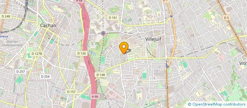 localisation de l'entreprise SPOT MEDIA  VILLEJUIF