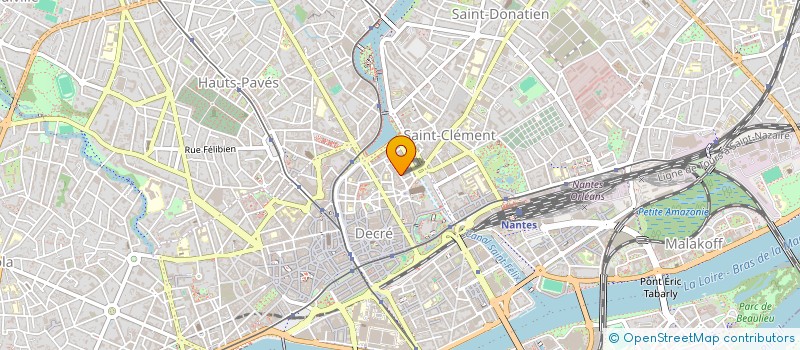 localisation de l'entreprise SPOT MEDIACOM TTECN à NANTES
