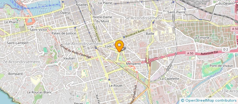 localisation de l'entreprise SPOT MICRO ECO INFORMATIQUE à MARSEILLE