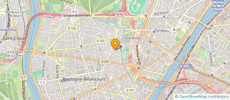 localisation de l'entreprise SPOT ON  BOULOGNE-BILLANCOURT