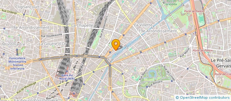 localisation de l'entreprise SPOT SA  PARIS