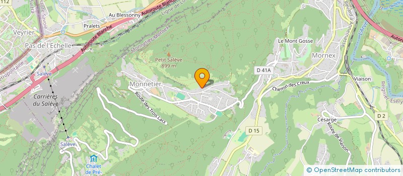 localisation de l'entreprise SPOTIBAT  MONNETIER-MORNEX