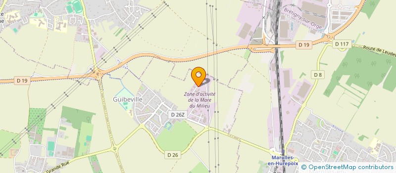 localisation de l'entreprise SPOTLAND à GUIBEVILLE